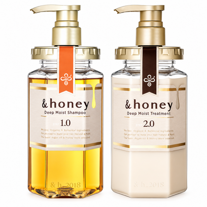 &honey Deep Moist Shampoo and Treatment pair set product image