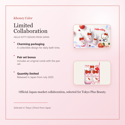 &honey Color Hello Kitty limited collaboration details
