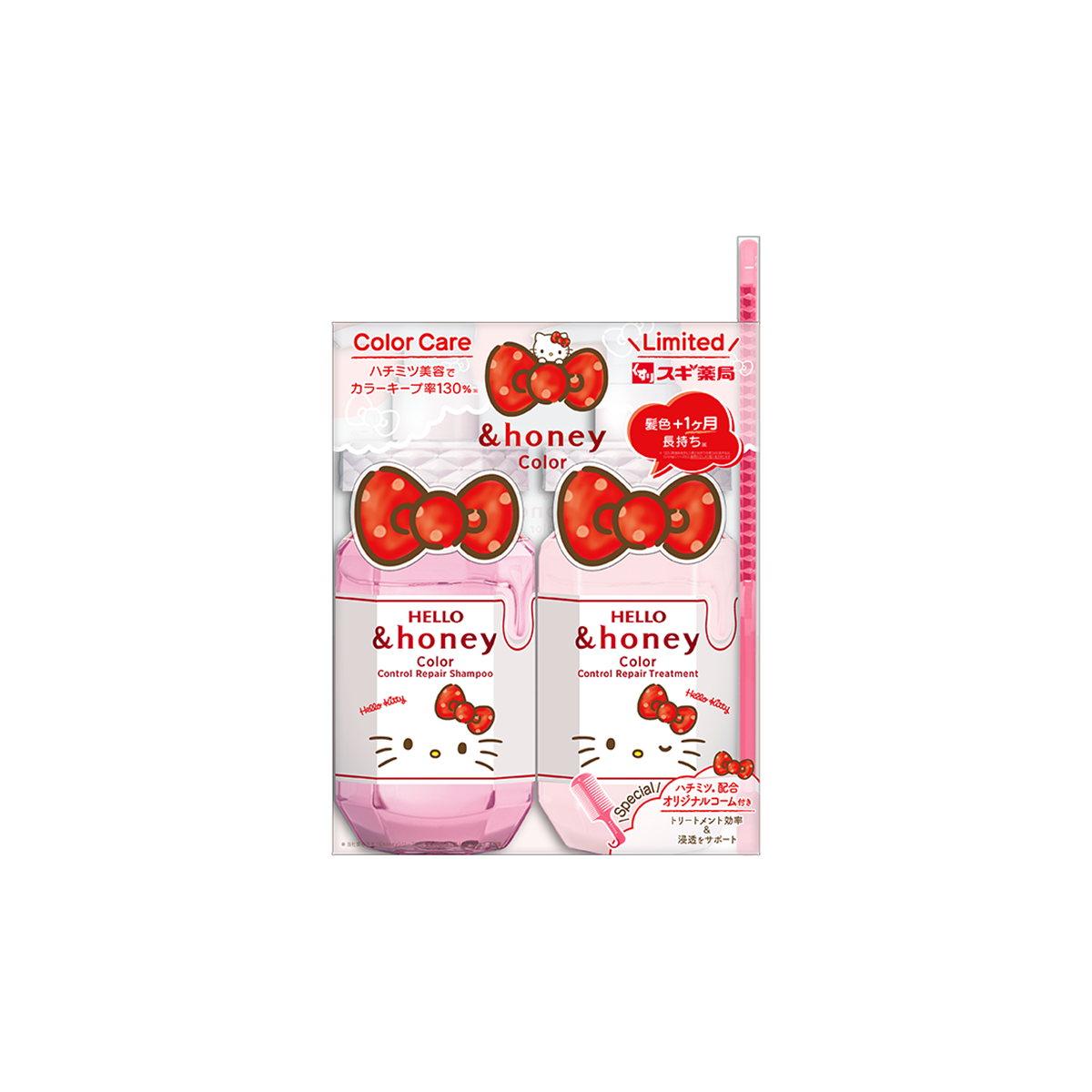 &honey Color Control Repair Hello Kitty shampoo and treatment pair set