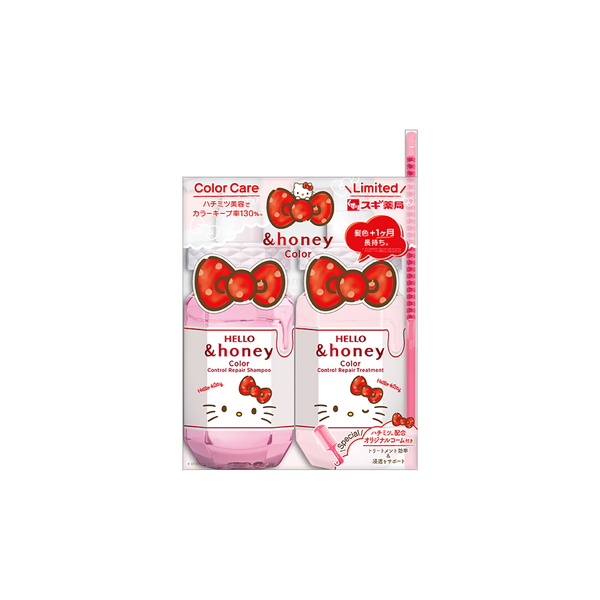 &honey Color Control Repair Hello Kitty shampoo and treatment pair set