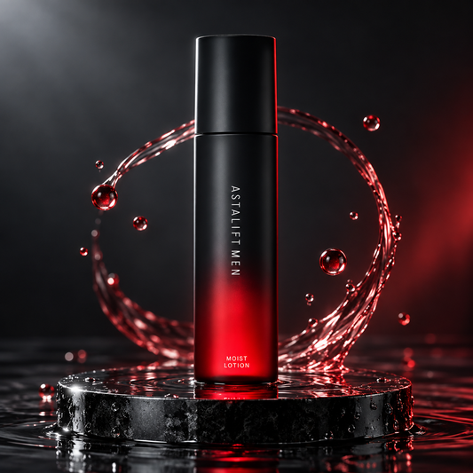 ASTALIFT MEN Moist Lotion red hydration feature
