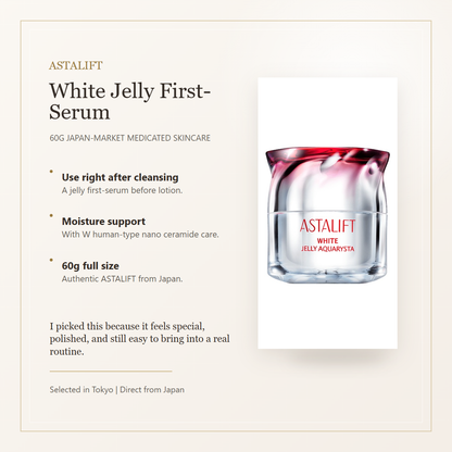 ASTALIFT White Jelly Aquarysta 60g elegant overview image