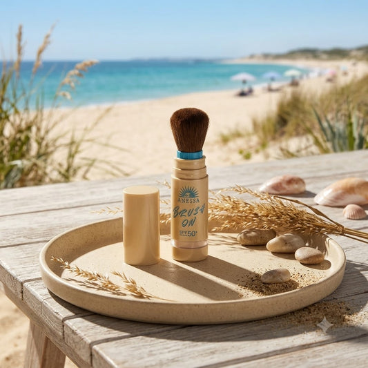 ANESSA Perfect UV Brush On Powder SPF50+ PA++++ 3g | Japanese Portable Sunscreen Powder