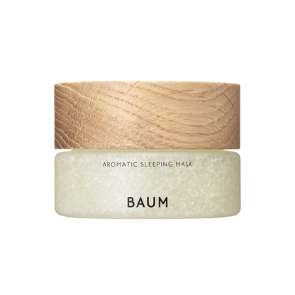 BAUM Aromatic Sleeping Mask 80g overnight gel mask jar from Japan