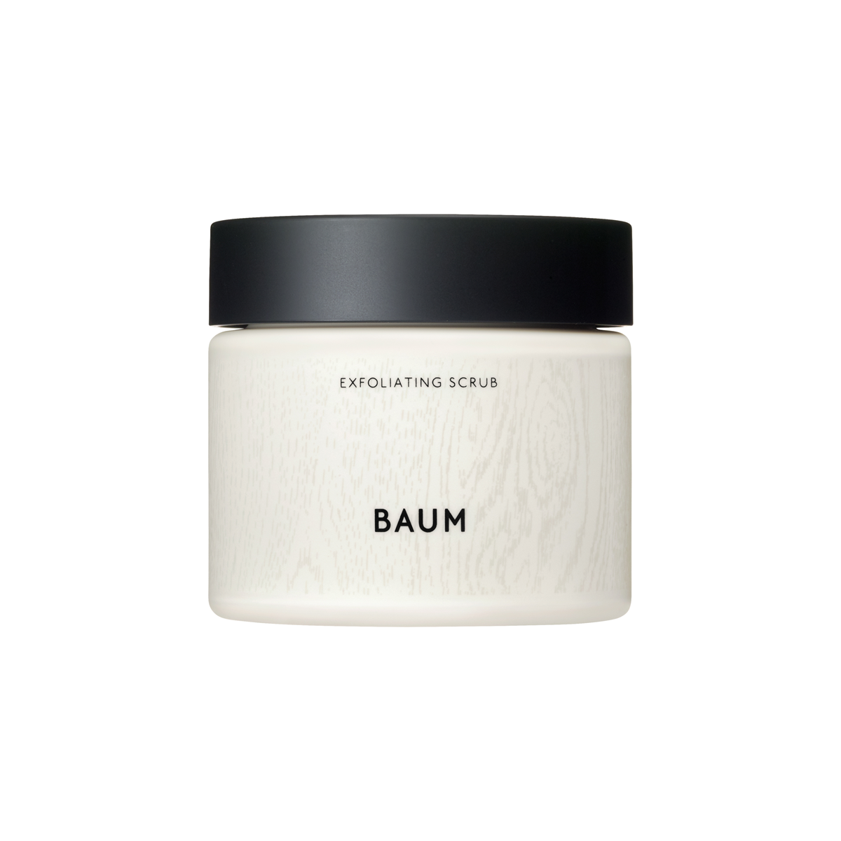 BAUM Exfoliating Scrub 150g Japanese facial scrub jar