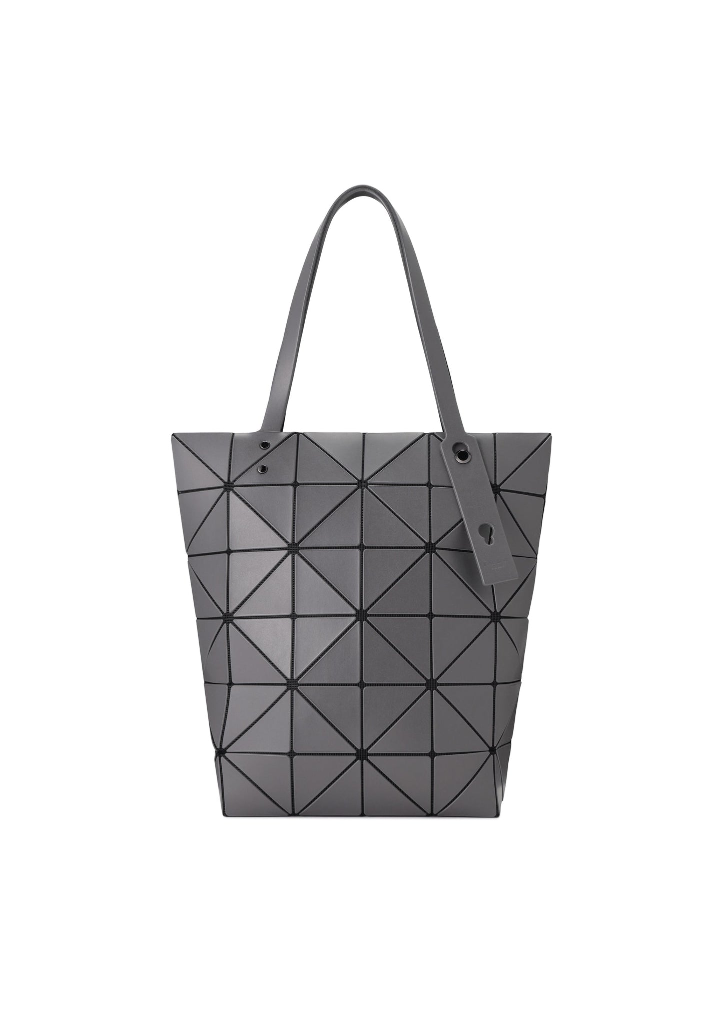 BAO BAO ISSEY MIYAKE BLOCKY Tote Bag CHARCOAL GRAY
