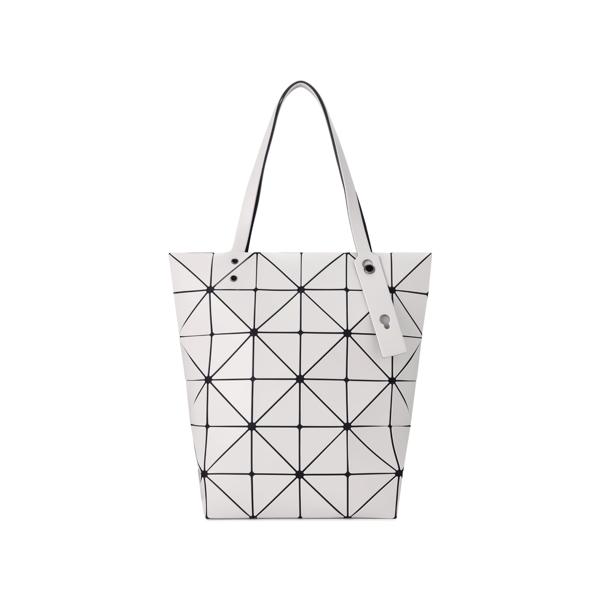 BAO BAO ISSEY MIYAKE BLOCKY Tote Bag LIGHT GRAY top image