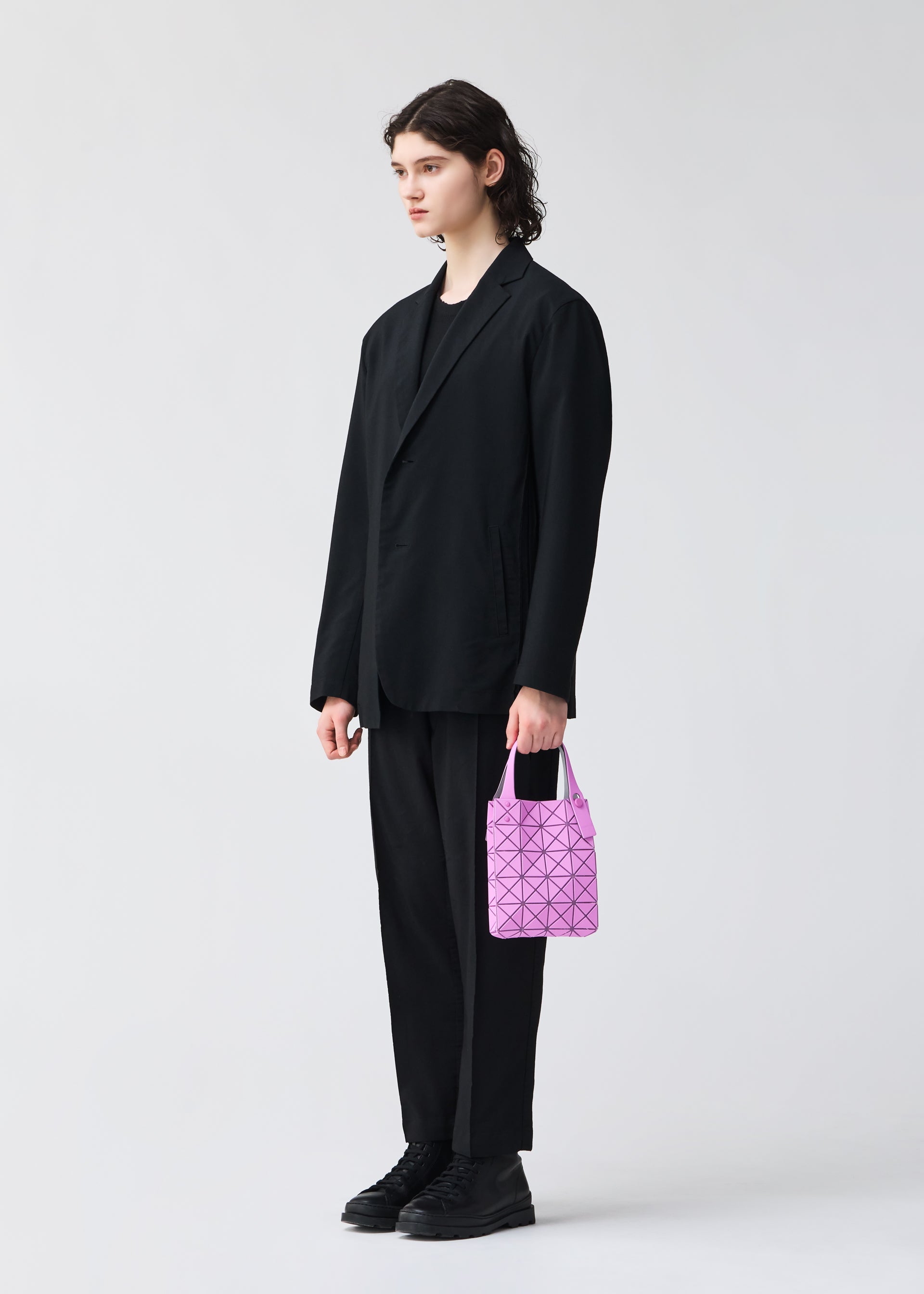 BAO BAO ISSEY MIYAKE PRISM PLUS Mini Tote Bag styled