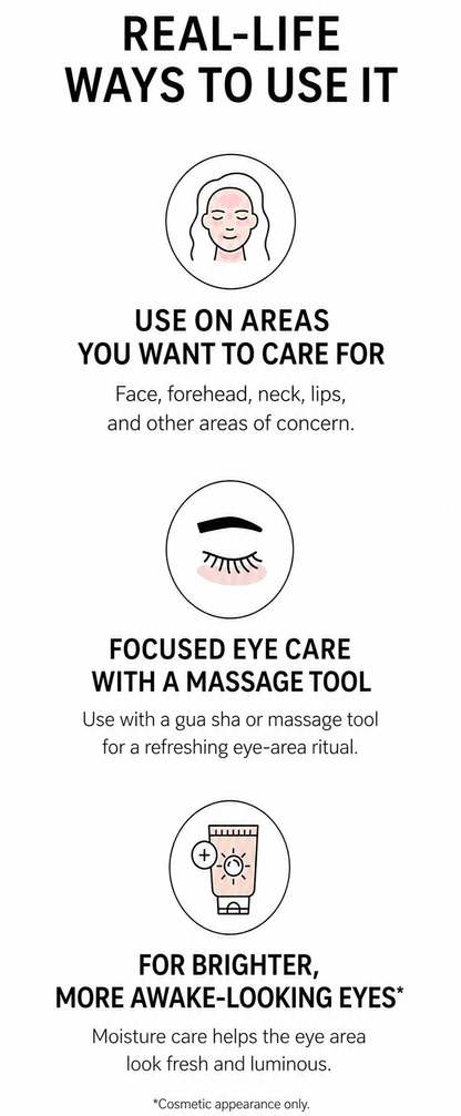 Beauty of Joseon Revive Eye Serum — ways to use