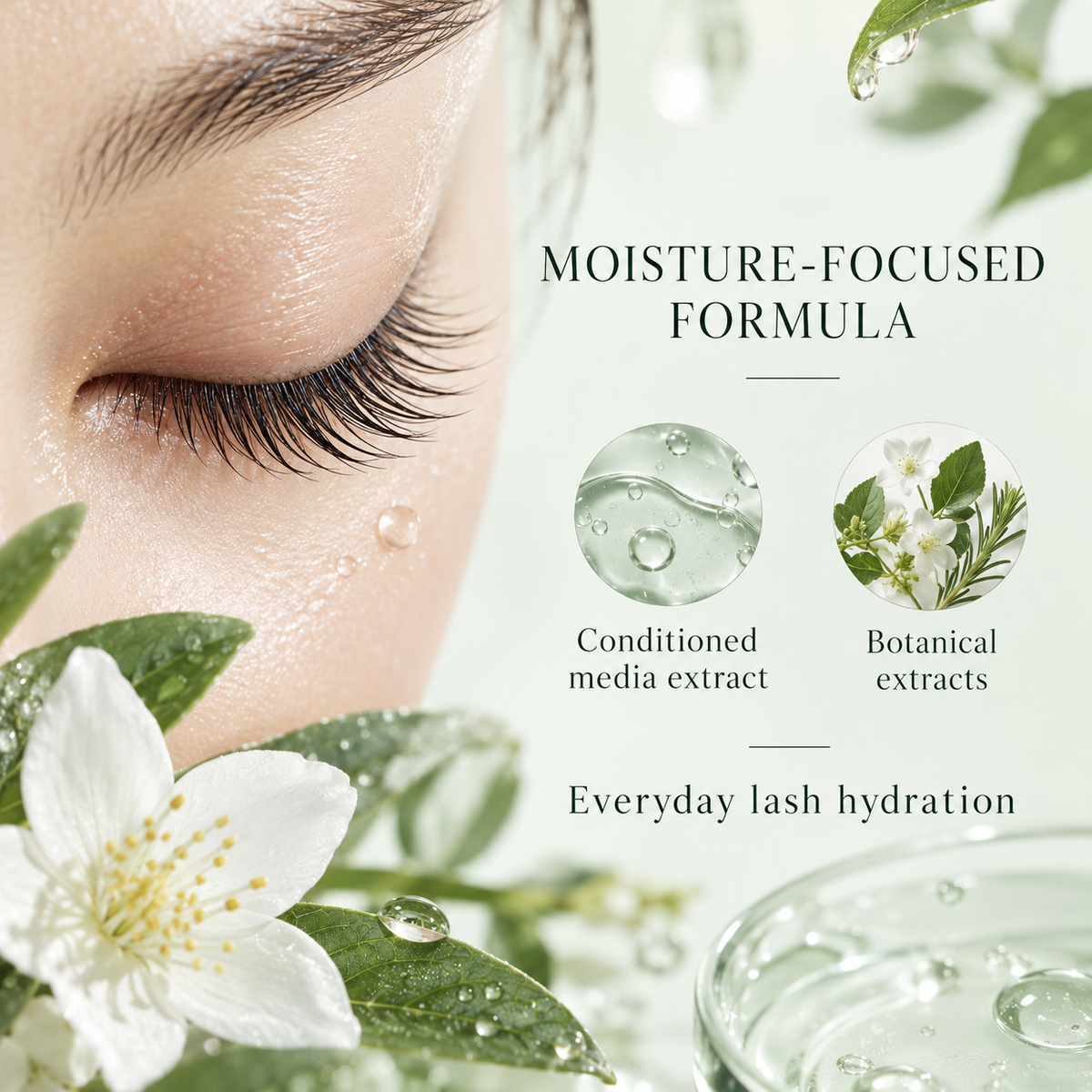 Bio Lucia moisture-focused formula with conditioned media and botanical extracts