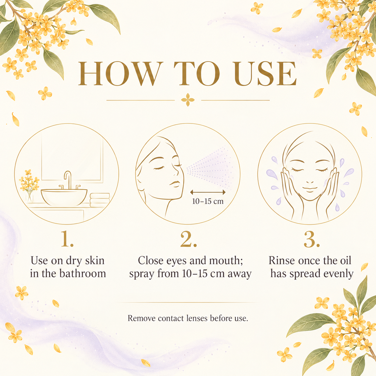 English instructions for use