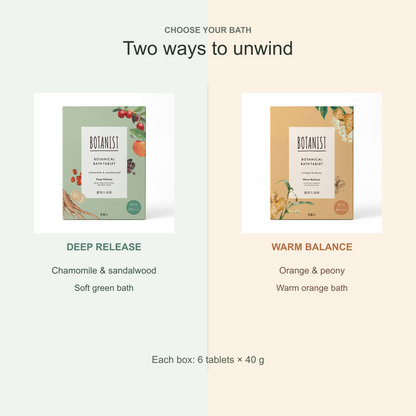 Compare Deep Release and Warm Balance