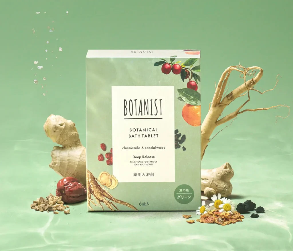 BOTANIST Deep Release box with botanical ingredients
