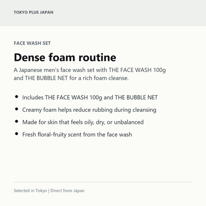 BULK HOMME face wash and bubble net set benefits image