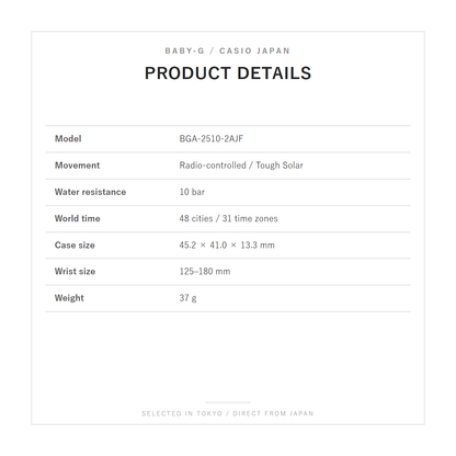 Product details