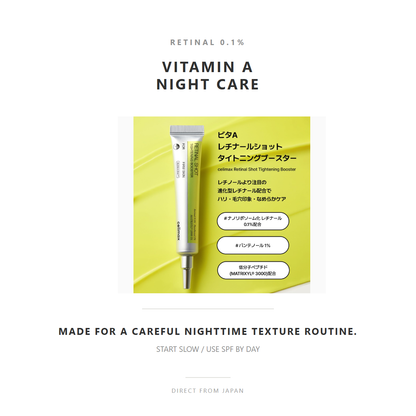 celimax retinal 0.1 percent vitamin A nighttime care