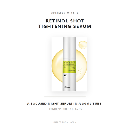 celimax Vita A Retinol Shot Tightening Serum overview