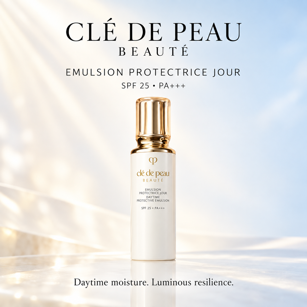 Cle de Peau Beaute Emulsion Protectrice Jour premium hero