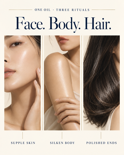 Huile Reparatrice multi-use for face body and hair