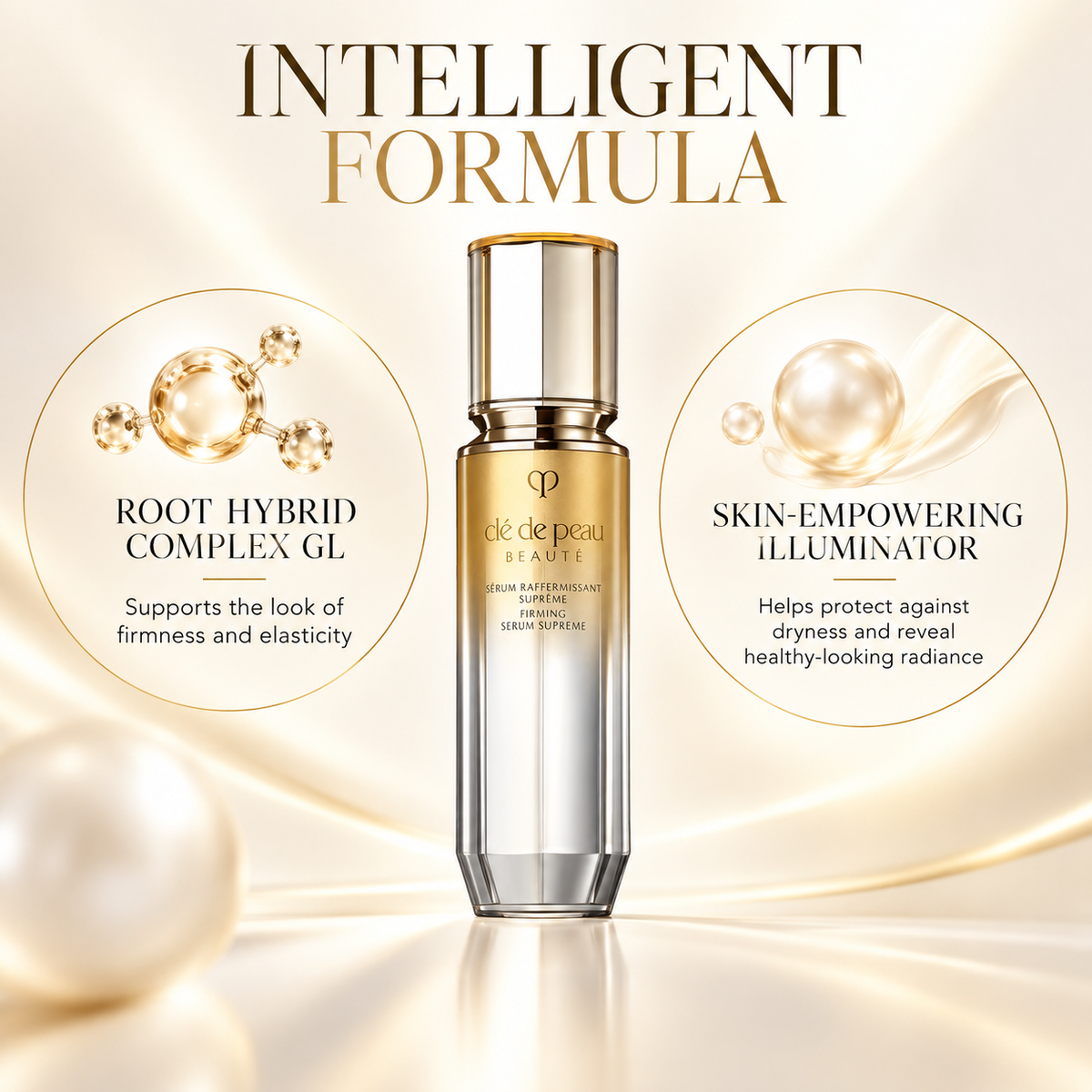 Cle de Peau Beaute Serum Rafermissant S n formula highlights