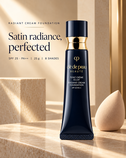 Tank Creme Eclat n satin radiance foundation hero