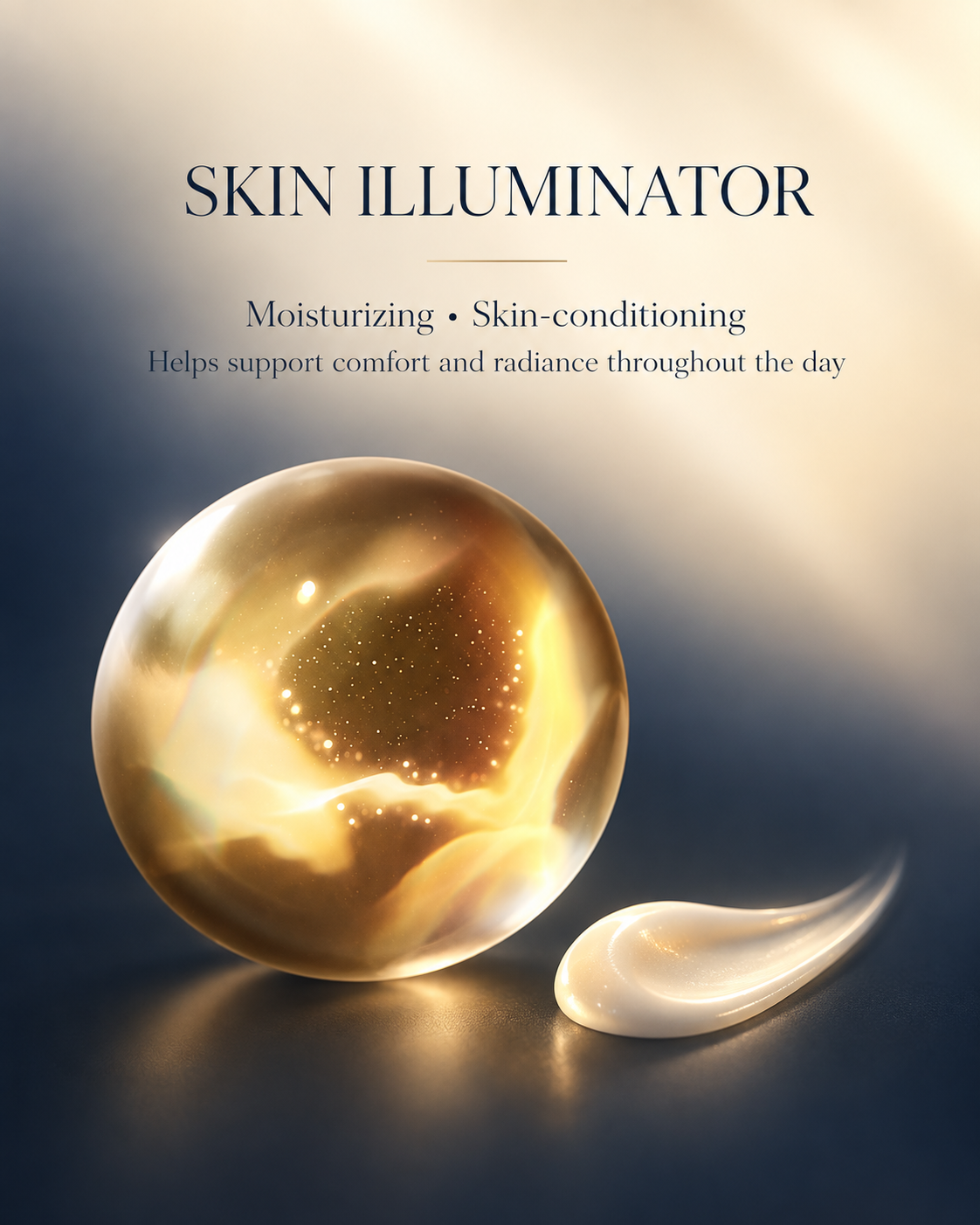 Skin Illuminator moisturizing and skin-conditioning benefits