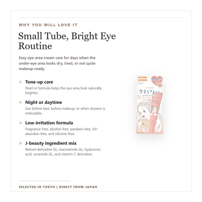 Clear Turn Kumaranai Eye Cream why you will love it benefits