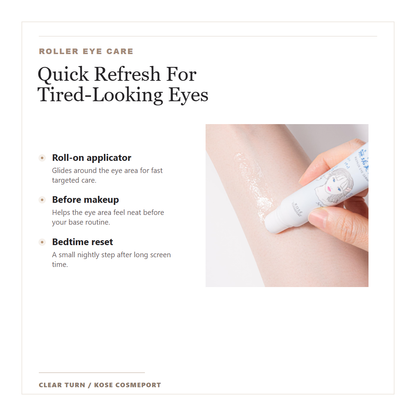 Clear Turn Mukubichan Eye Serum roll-on eye care applicator