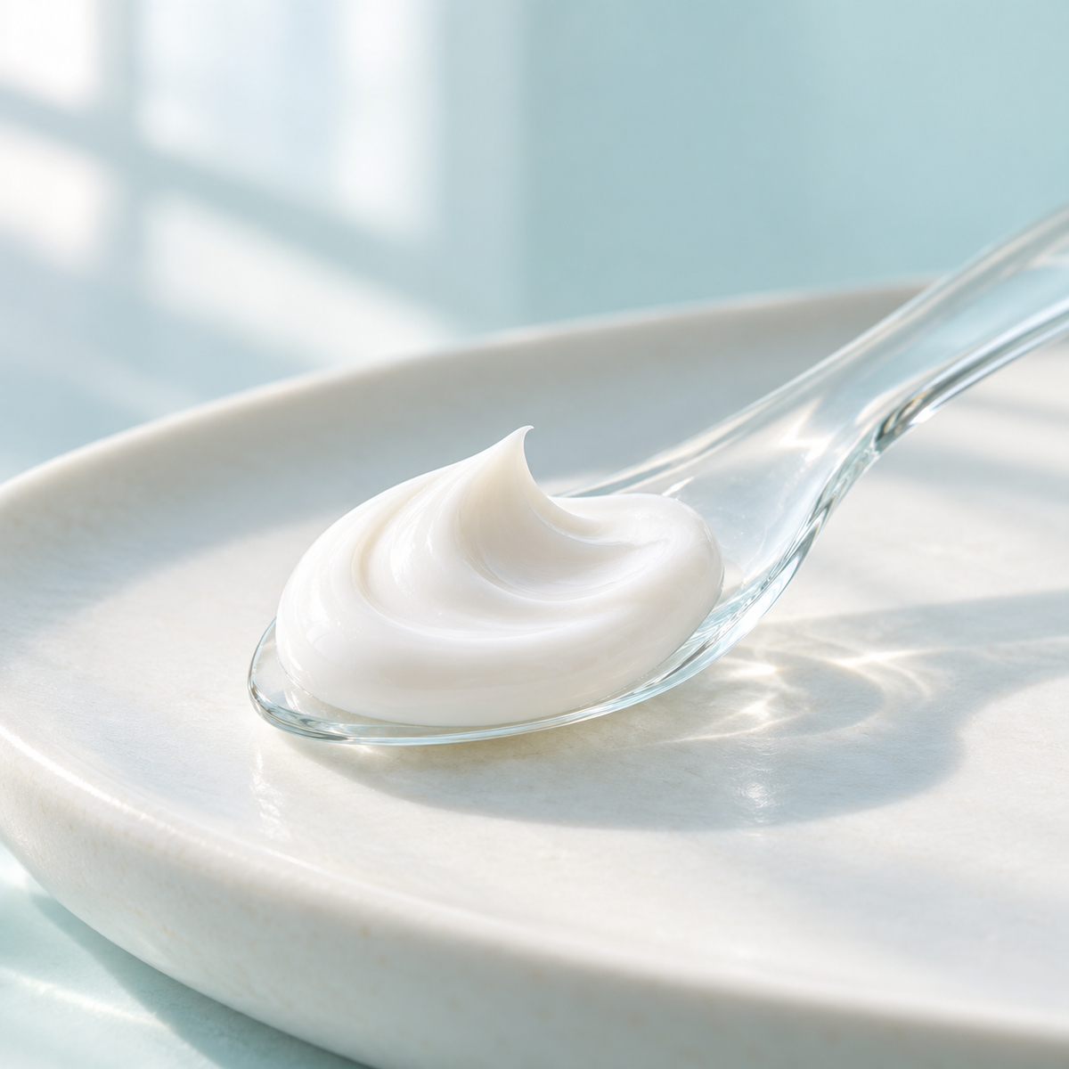 Curél cream texture concept