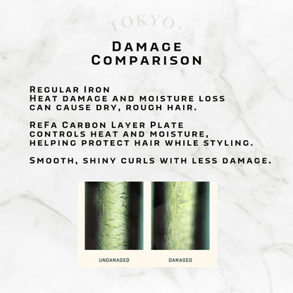 ReFa CURL IRON PRO | Japanese Salon Curling Iron