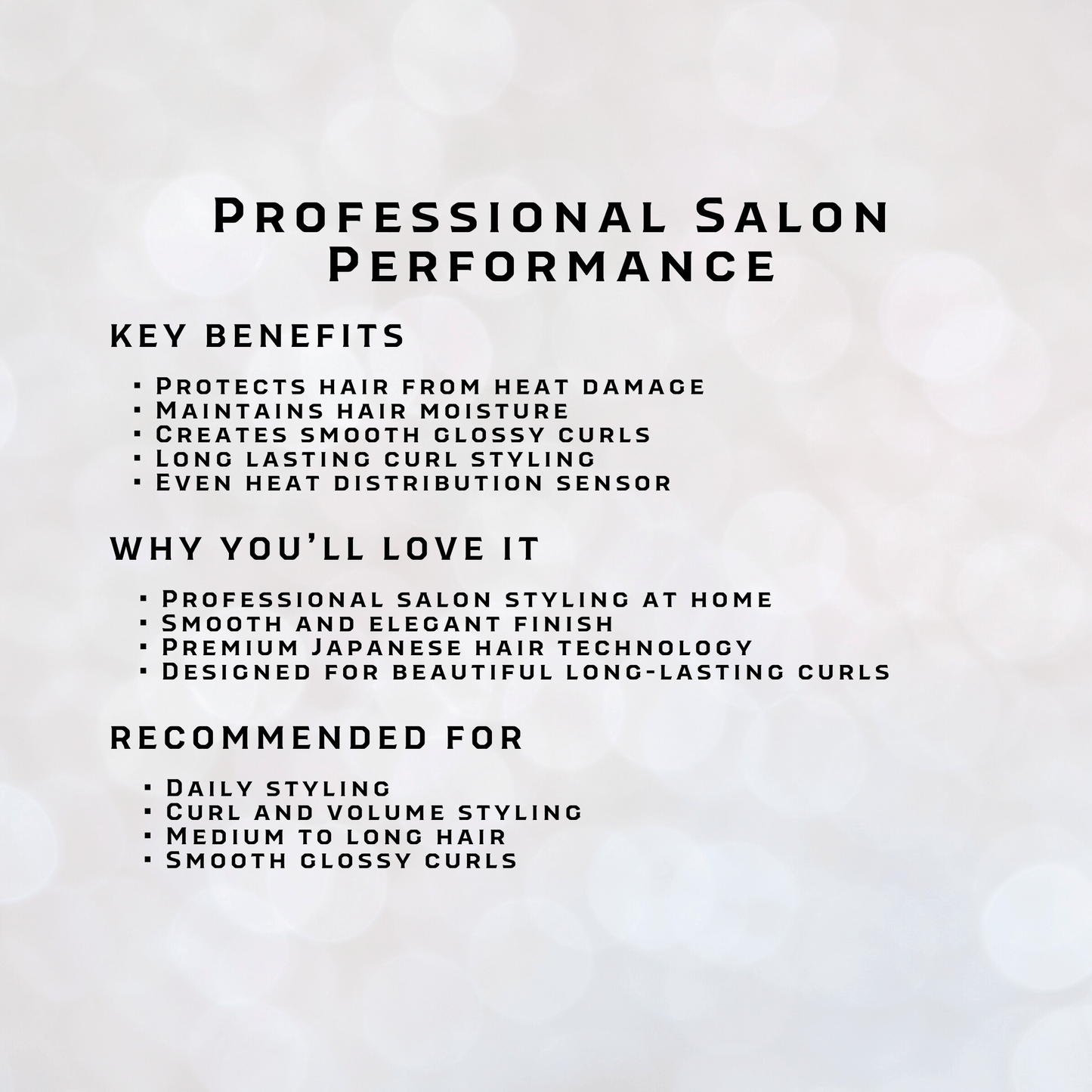 ReFa CURL IRON PRO | Japanese Salon Curling Iron