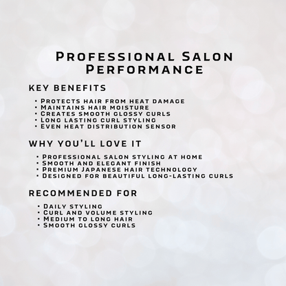 ReFa CURL IRON PRO | Japanese Salon Curling Iron