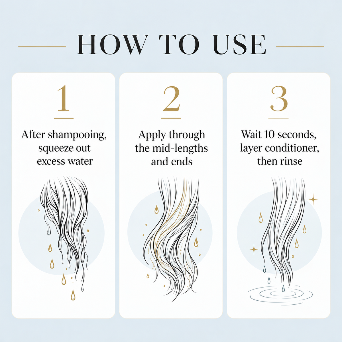 How to use DECORTÉ AQ Boosting Treatment Hair Serum