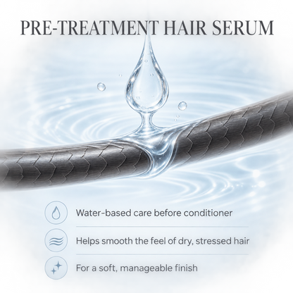 Pre-treatment water serum feature overview