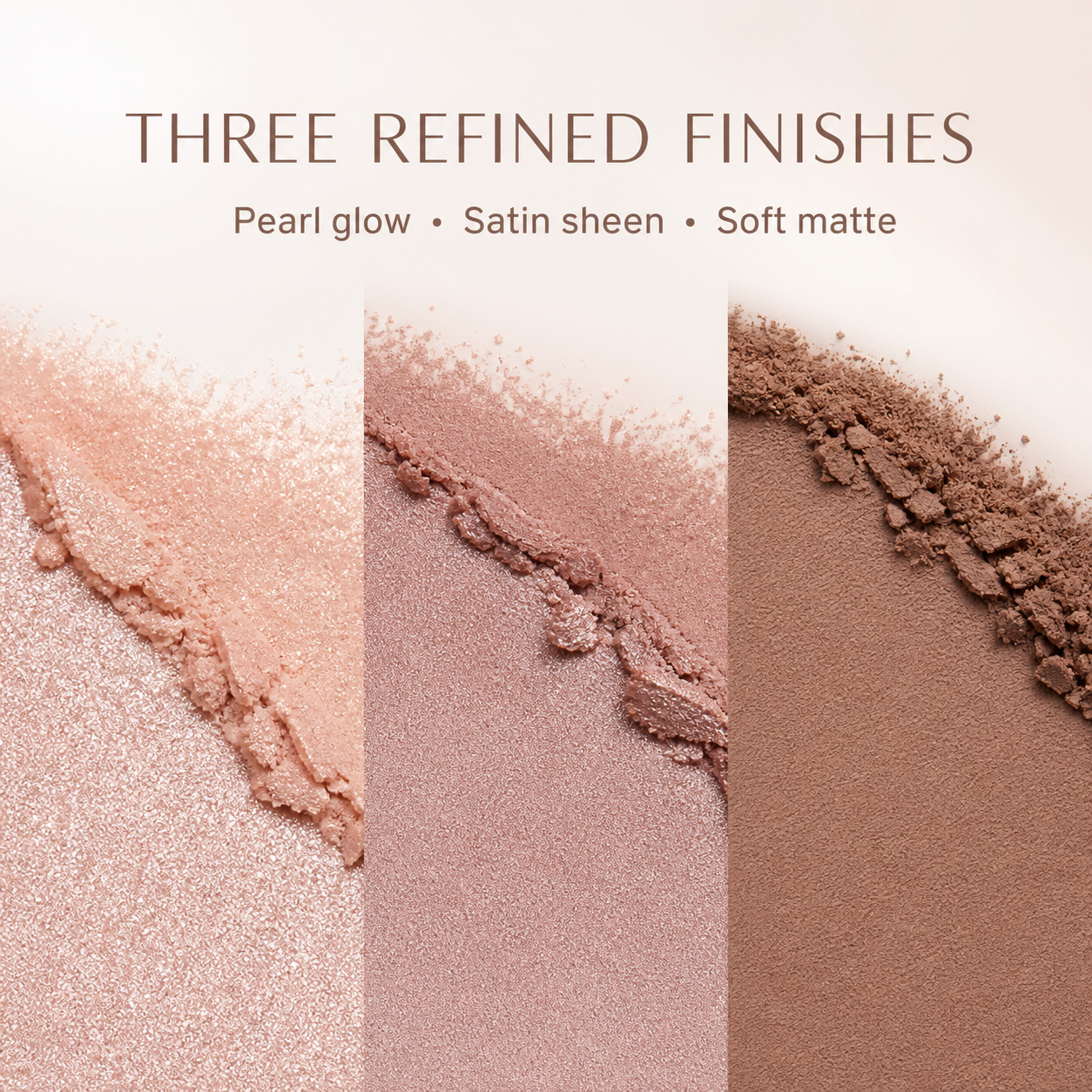 DECORTÉ Skin Shadow Designing Palette – three refined finishes
