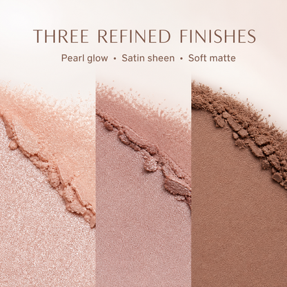 DECORTÉ Skin Shadow Designing Palette – three refined finishes