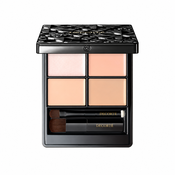 DECORTÉ Tone & Flat Perfecting Palette shade 01, square white-background top image