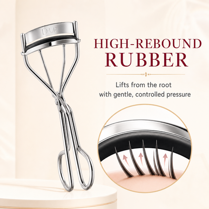 D-UP Perfect Lift Curler high-rebound rubber feature