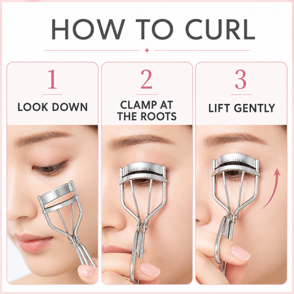 How to use the D-UP Perfect Lift Curler in three steps