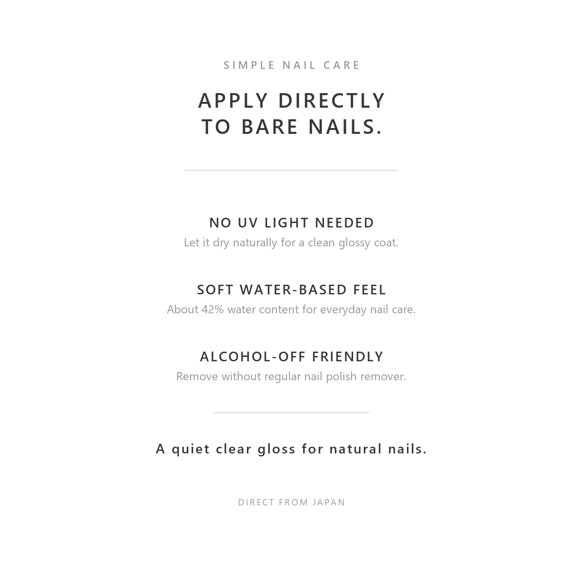 D-UP Watery Nail Gel Quick Gloss 15mL