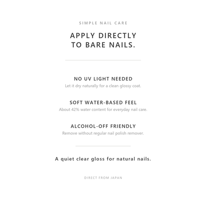 D-UP Watery Nail Gel Quick Gloss 15mL