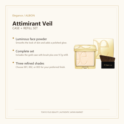 Elegance Attimirant Veil case and refill set overview