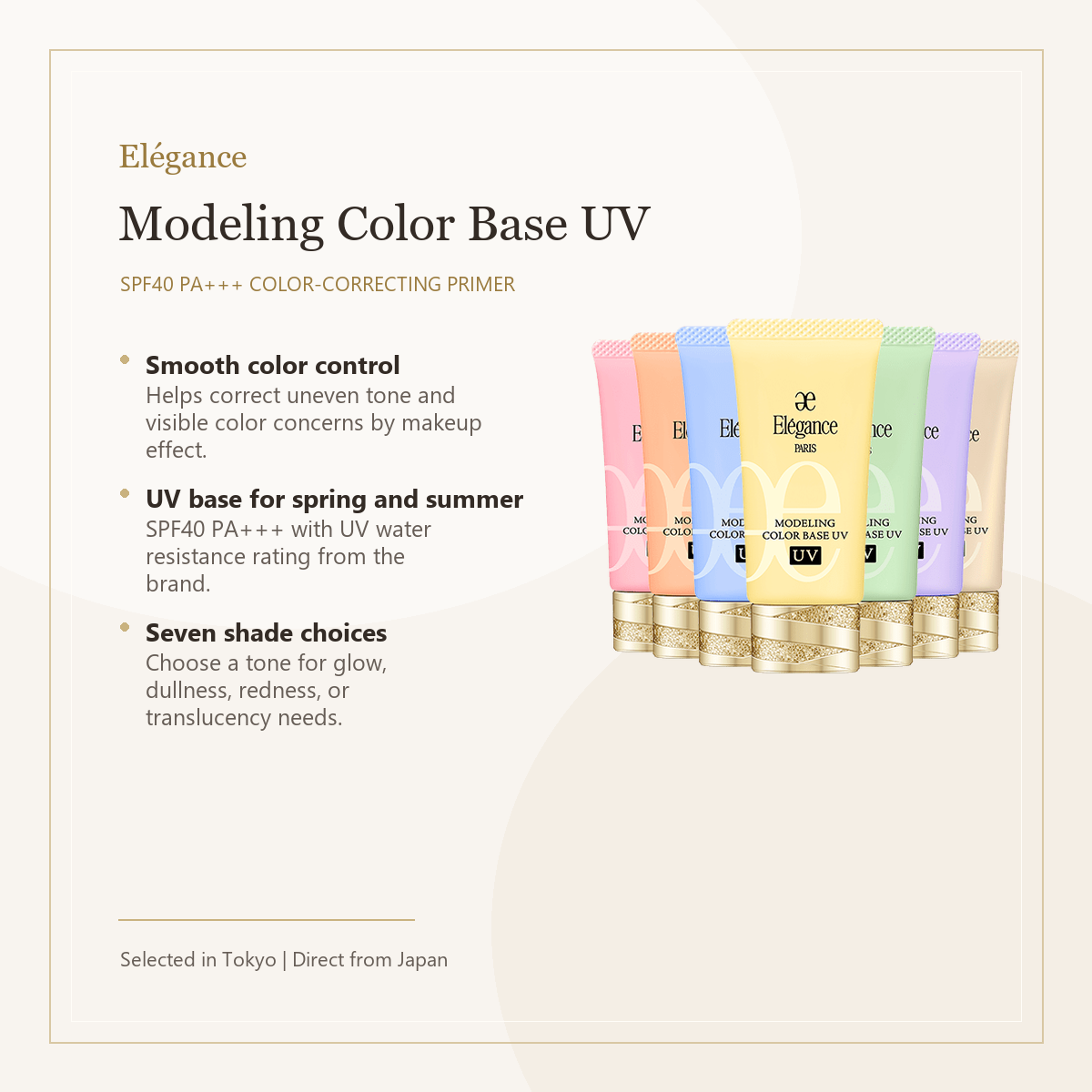 Elégance Modeling Color Base UV elegant overview image
