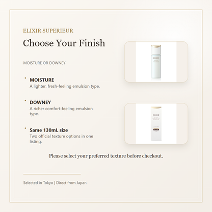 ELIXIR SUPERIEUR Liftmoist Emulsion ba texture options