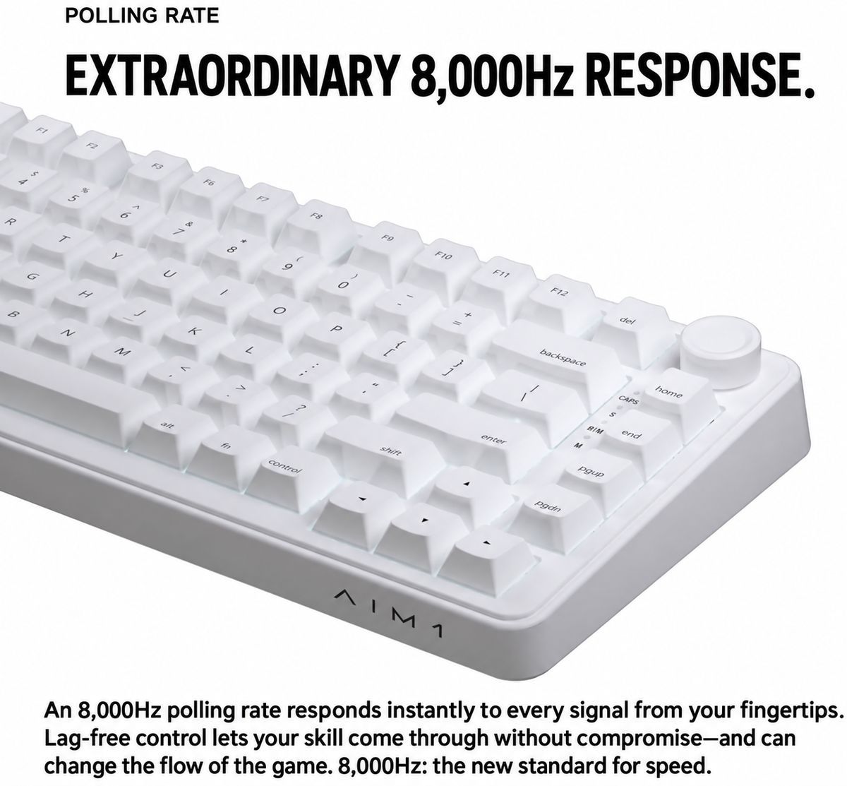 AIM1 MATATAKI Rapid Trigger Gaming Keyboard – English Layout 75%