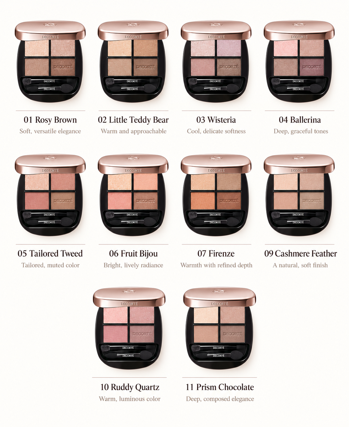 DECORTÉ Skin Shadow Designing Palette