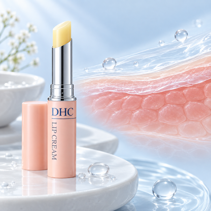 DHC Medicated Lip Cream sensitive lip care feature