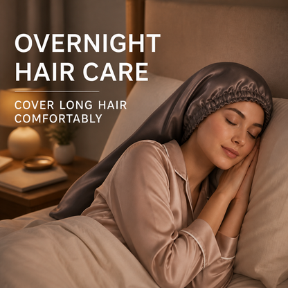 COCOSILK silk hair care cap overnight hair care