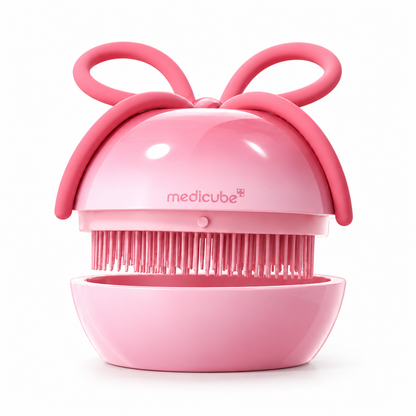 MEDICUBE Ribbon Cherry Glass Hair Brush Pink Cherry variant