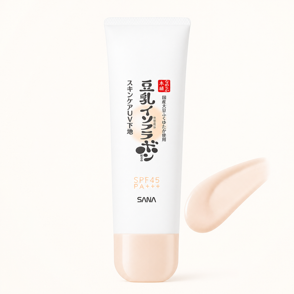 Nameraka Honpo Skincare UV Base NC Clear Beige SPF45 PA+++ 50g